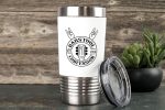 Custom 20 oz Silicone Grip Polar Camel Metal Tumbler - 4