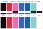 Custom 20 oz Silicone Grip Polar Camel Metal Tumbler - 6