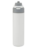 Custom 24 oz Dahlia Recycled Stainless Steel Vacuum Tumbler with Flip Straw - 1