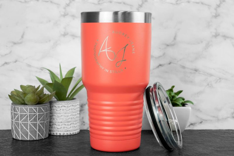 Custom 30 oz Polar Camel Metal Tumbler - 5