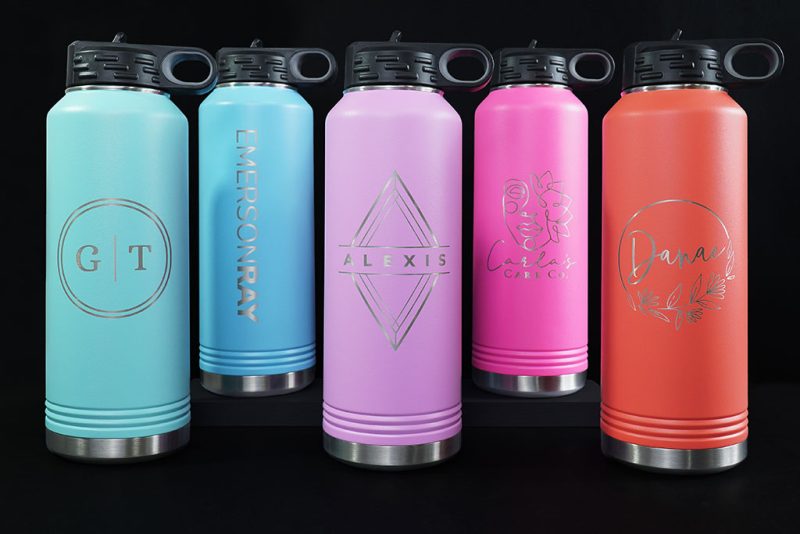 Custom 40 oz Polar Camel Metal Water Bottles - 6