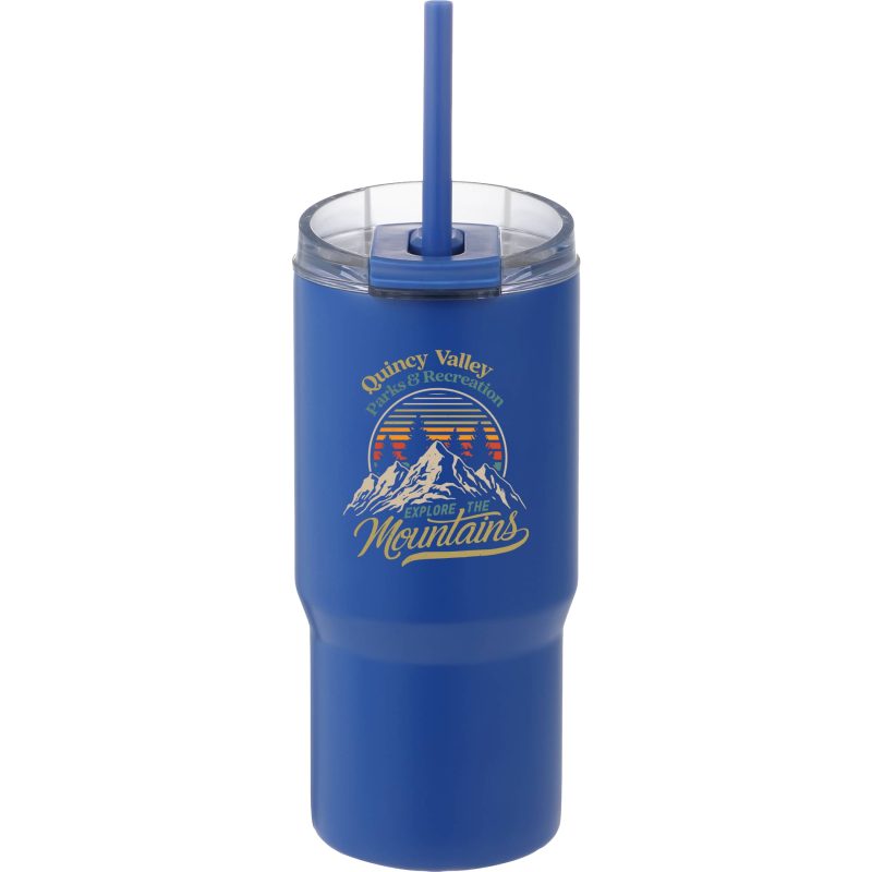 Custom Auxo 24oz Double Wall Vacuum Insulated Tumbler - 6