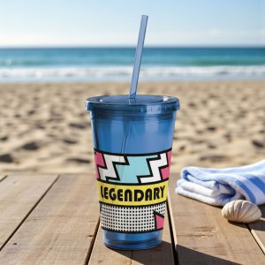 Custom Pod Full Color Sunplash Color Tumbler 16 Oz