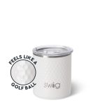Custom 12 oz SWIG® Golf Ball Stainless Steel Insulated Lowball Tumbler