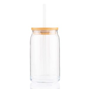 Custom 16 oz Bamboo Arcoroc Glass