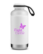 Custom 16.9 oz Contour Vacuum Bottle With Duo Lid