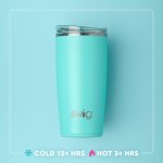 Custom 22 oz SWIG® Stainless Steel Insulated Double-Walled Tumbler - 2