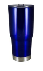 Custom 24 Oz. Vacuum Insulated Stainless Steel Tumbler w/Copper Lining & Slider Lid - 1