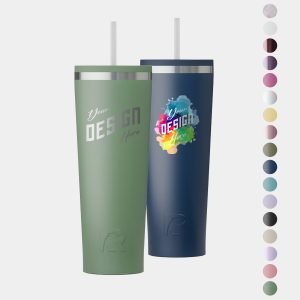 Custom 28 Oz RTIC® Spill-Resistant Ceramic Lined Everyday Tumbler