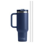 Custom 30 Oz RTIC® Leak-Resistant Ceramic Lined 3-in-1 Lid Road Trip Tumbler - 2