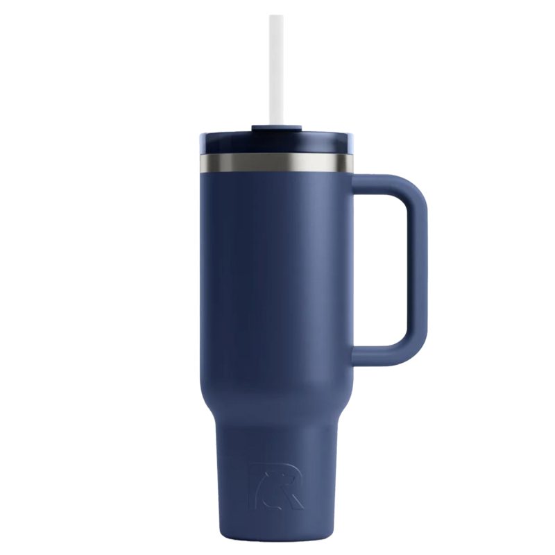 Custom 30 Oz RTIC® Leak-Resistant Ceramic Lined 3-in-1 Lid Road Trip Tumbler - 4