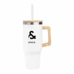 Custom 40 Oz. Carolina Intrepid Recycled Stainless Steel Tumbler - 6