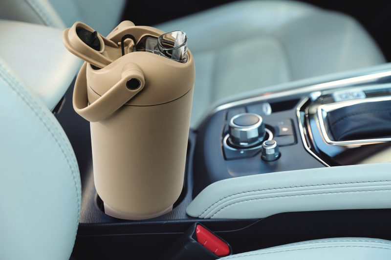 Custom Asobu® 40 oz Glacier Vacuum Insulated Bottle w/ Handle - 6