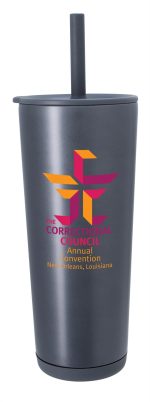 Custom Astrid Recycled Stainless Steel Vacuum Tumbler - 24 oz.