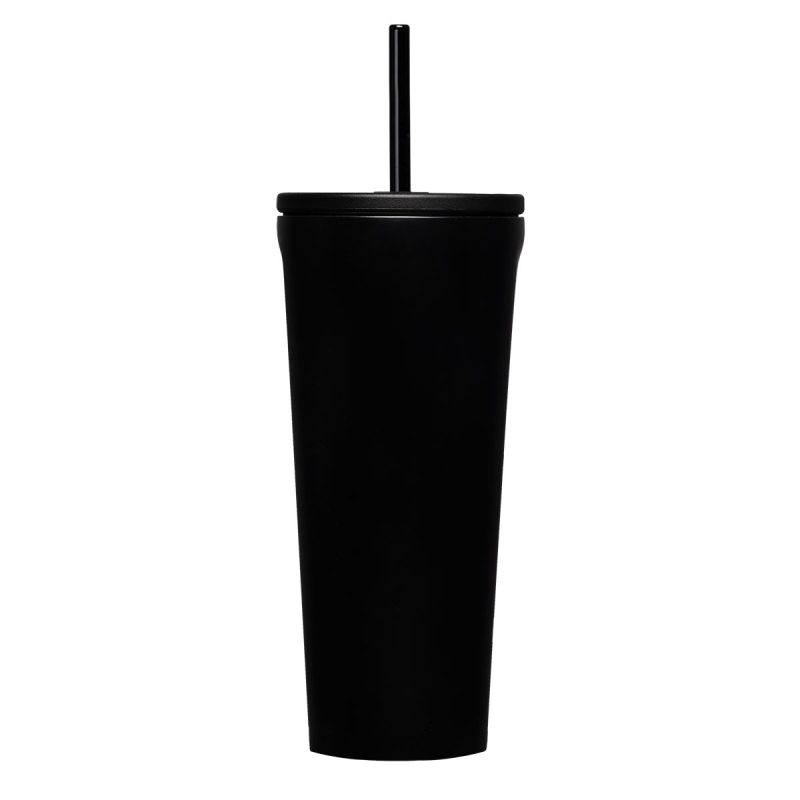 Custom CORKCICLE® Cold Cup - 24 Oz. - Matte Black - 1