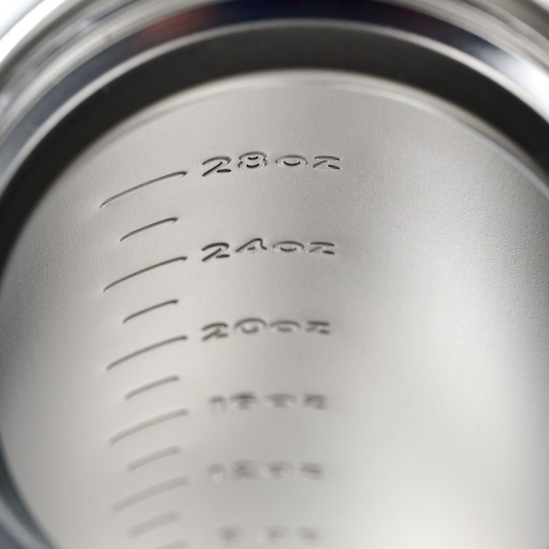 Custom Dometic Chug Bottle - 1 L - Frost - 2