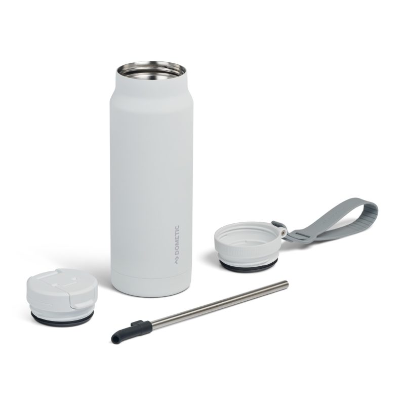 Custom Dometic Straw Bottle - 1 L - Frost - 7