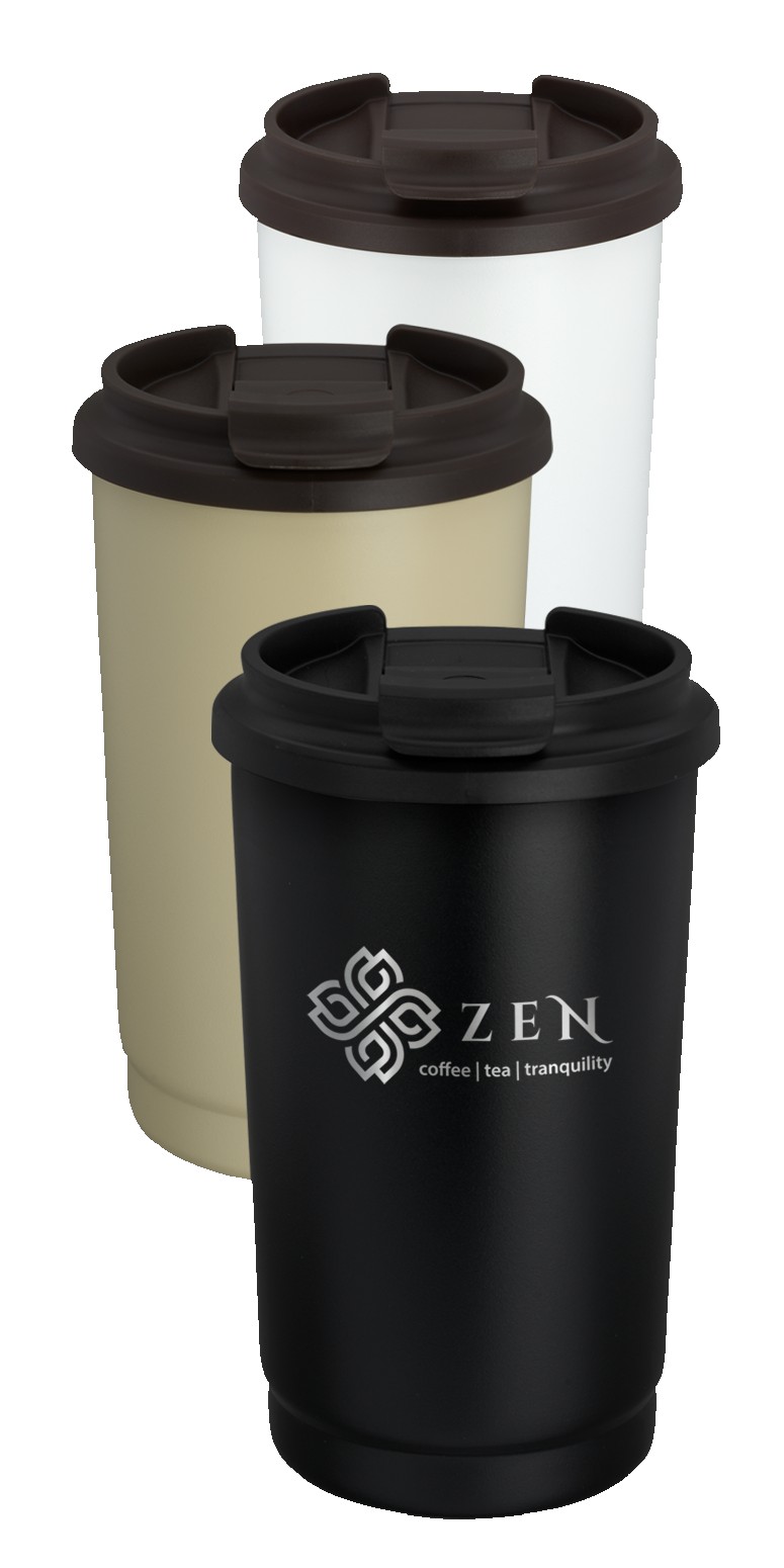 EarthTrendz-14oz-Recycled-Stainless-Steel-Tumbler-SL185PR Custom EarthTrendz 14oz Recycled Stainless Steel Tumbler