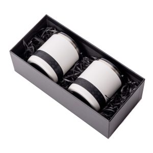 Custom Elemental® 10oz Lowball Tumbler Slim Box Gift Set - Vacuum Insulated