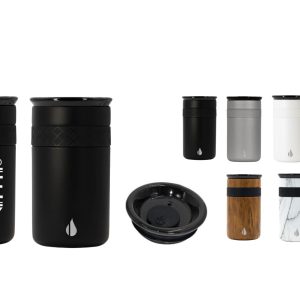 Custom Elemental® Artisan 12oz Stainless Steel Tumbler with Ceramic Lid