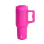 Custom Elemental® Commuter 32oz Stainless Steel Tumbler with Handle and Dual-Function Lid - 7