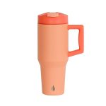 Custom Elemental® Commuter 32oz Stainless Steel Tumbler with Handle and Dual-Function Lid - 8