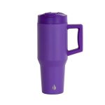 Custom Elemental® Commuter 32oz Stainless Steel Tumbler with Handle and Dual-Function Lid - 9