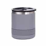 Custom Elemental® Recess Lowball 10oz Stainless Steel Tumbler with Shatter-free Lid - 4