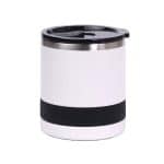 Custom Elemental® Recess Lowball 10oz Stainless Steel Tumbler with Shatter-free Lid - 5