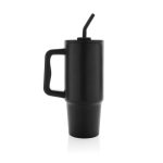 Custom Embrace Deluxe Recycled Stainless Steel Tumbler 900ml - Black - 1