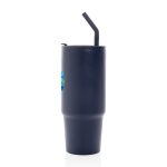 Custom Embrace Deluxe Recycled Stainless Steel Tumbler 900ml - Navy - 6