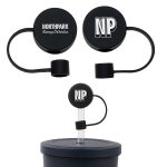 Custom Flip 'N Sip Silicone Straw Cap - 2
