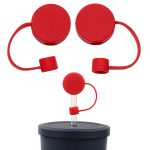 Custom Flip 'N Sip Silicone Straw Cap - 7