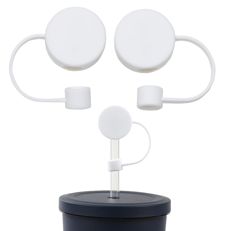 Custom Flip 'N Sip Silicone Straw Cap - 9