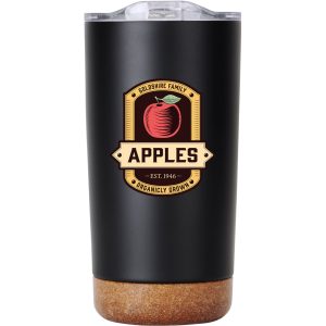 Custom Full Color Cork Bottom Tumbler 18 Oz