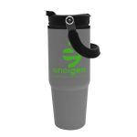 Custom Garyline® Odyssey Stainless Steel Bottle with 2-in-1 Flip-Straw Lid - 30 oz. - 1