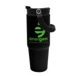 Custom Garyline® Odyssey Stainless Steel Bottle with 2-in-1 Flip-Straw Lid - 30 oz.