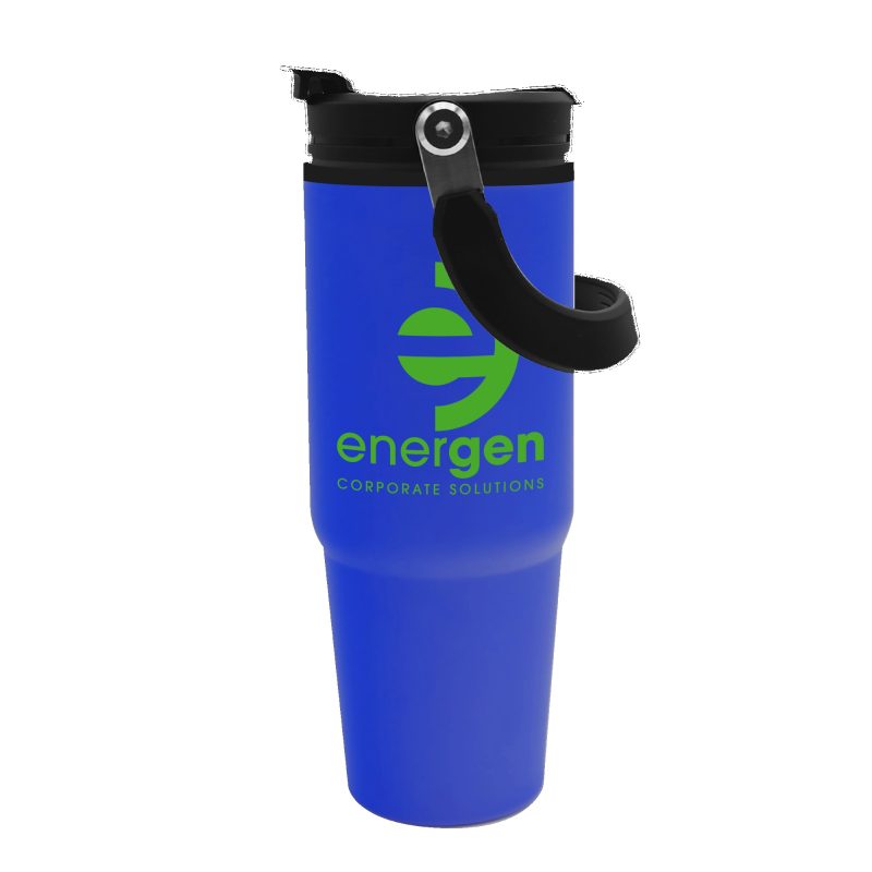 Custom Garyline® Odyssey Stainless Steel Bottle with 2-in-1 Flip-Straw Lid - 30 oz. - 2
