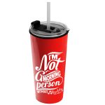 Custom Garyline® Roadmaster Travel Tumbler with 2-in-1 Lid with Straw - 18 oz. - 3