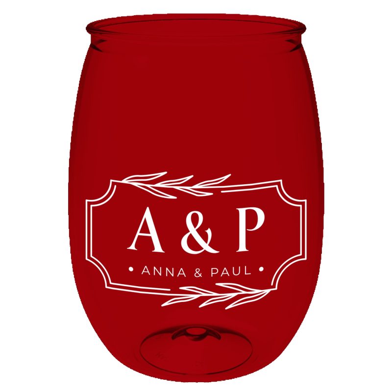 Custom Garyline® Wineglass - 16 oz. - 3