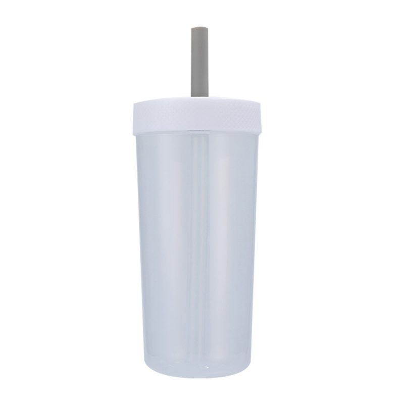 Custom Havana 22 oz Recycled Polypropylene Tumbler with Silicone Straw - 7