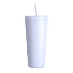 Custom Hydrapeak 25 oz Traveler With Straw Lid - 8