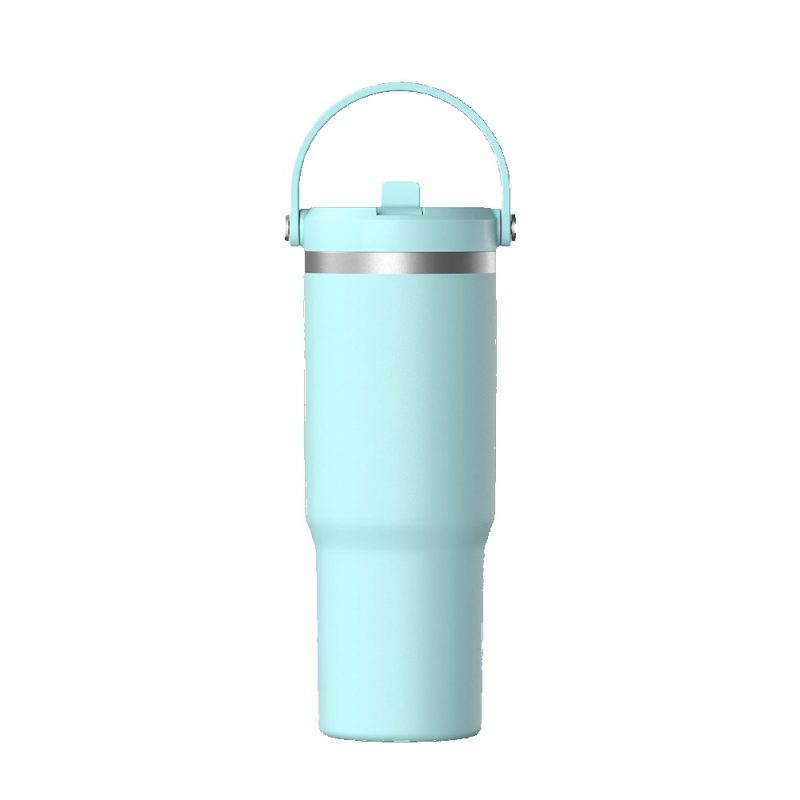 Custom Hydrapeak 32 oz Nomad Tumbler with Handle and Sip Lid - 7