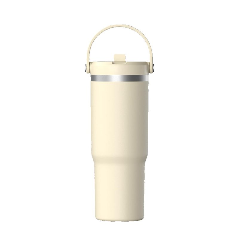 Custom Hydrapeak 32 oz Nomad Tumbler with Handle and Sip Lid - 8