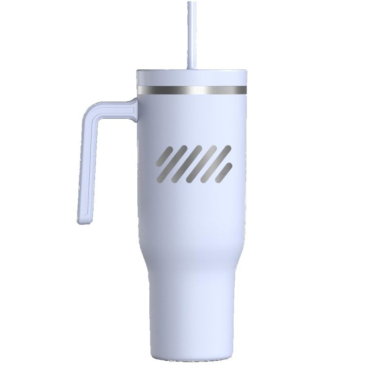 Custom Hydrapeak 40oz Voyager Tumbler with Straw Lid
