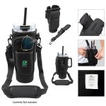 Custom Intrepid 40 Oz. Tumbler Rpet Sling With Pouch