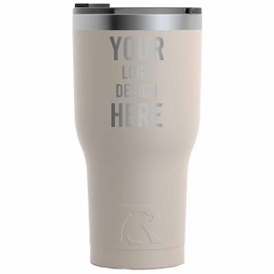 Custom Personalized Laser Engraved RTIC 30 oz Insulated Tumbler - Powder Coated- Closeout