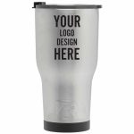 Custom Personalized Laser Engraved RTIC 30 oz Insulated Tumbler - Stainless - Closeout