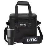 Custom RTIC® Soft Pack Cooler Bag & Insulated Tumbler Gift Set - 1