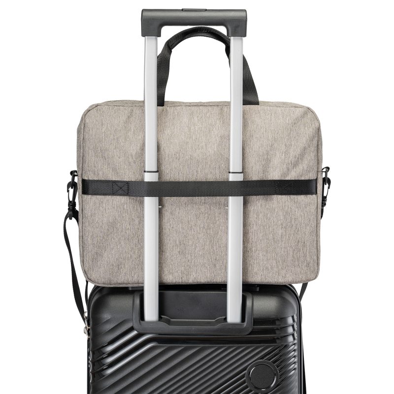 Custom RejuVe® Executive Laptop Bag & RTIC® Insulated Tumbler Gift Set - 4